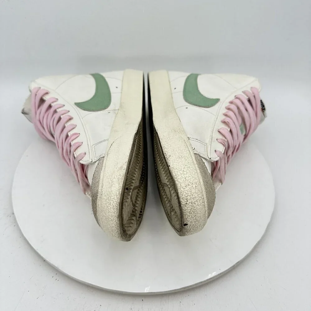 Nike Blazer Mid 77 Men Size 10  DO9787 100 Green White Mid Top Training Shoes